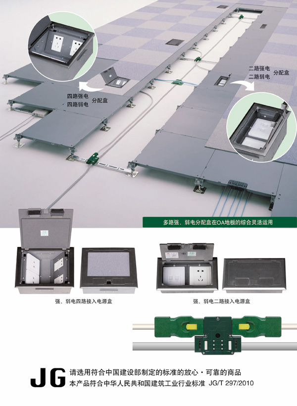 GCB水泥板完全型布线系统